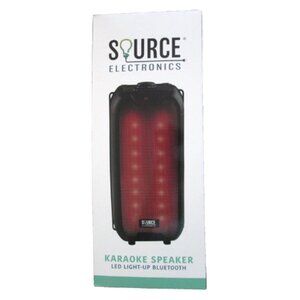 18 Inch Karaoke Bluetooth Speaker LED Color Light-up NEW in BOX